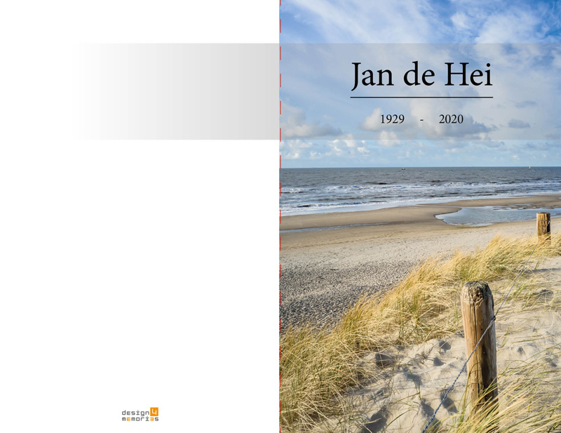 Gedachtenisprentje - Zeezicht - Afbeelding 1